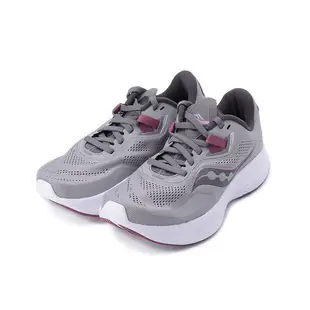 SAUCONY Guide 15 寬楦輕量支撐跑鞋 灰 SCS10685-15 女