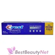 Crest 3D White Stain Eraser Toothpaste Mint Splash 2.3oz / 65g