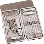 Nail Clippers Set, 19 Pieces Nail Clippers Set, Multi-functional Nail Scissors for Home, Manicure Tools for Home, Suitable for Travel and Beauty, Portable Travel Beauty Kit