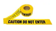 Cordova T25102 Pro Pack 2.5-MIL Yellow Caution Do Not Enter Barricade Tape, 3...