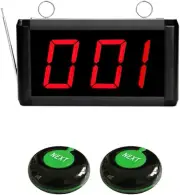 Wireless Queue Management System with 3 Digits Display Receiver KOQICALL