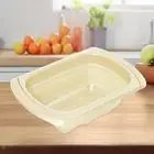 over The Sink Colander Foldable Colander for Dishes Vegetables Outdoor