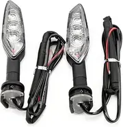 Clear LED Light Turn Signal Indicator For MT-01 MT03 MT07 MT09 Tracer 9 900/GT Tenere 700 XSR 155 FZ6 Motorcycle Flashing Lamp