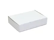 200x Mailing Box 220 x 145 x 35mm White Diecut Carton for DVD CD
