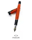 Parker Duofold Centennial Size Coral Red 18K nib Fountain Pen