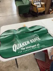 Vintage QUAKER STATE Mechanic Fender Cover Protector Apron ~ New Sealed