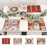 Christmas Table Placemats Xmas Table Mats Christmas Placemats For Dining Table