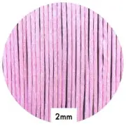 10m CANDY PINK satin nylon cord 2mm for silicone jewellery necklace keyring DIY