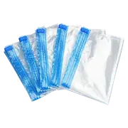 Travel Space Saver Saving Hand Roll Up Roller Seal No Vacuum Storage Bag x20