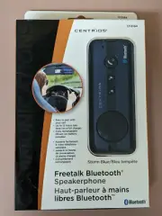 New Centrios Freetalk Bluetooth Car Speakerphone Storm Blue Hands Free Talking
