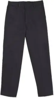 George Boys School Uniforms Wrinkle Resistant Flat Front Pants SIZE 22-BLACK