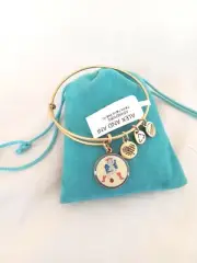 Alex and Ani PAT THE PATRIOT Expandable Bracelet Rafaelian Gold NWTAG.