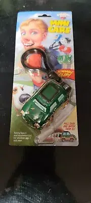 Vintage 2000 Chevron Mini Cars Pull Back Action Toy Keychain Freddy 4 Wheeler