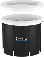 Portable Ice Bath Tub Inflatable Folding Bathtub Spa Massage Relaxation Therapy