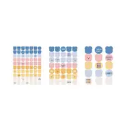 3Pcs/lot Cute Bear Daily Deco Washi Diary Stickers Scrapbooking Planner Bullet Journal Doodling Stationery