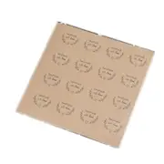 Round Love garland handmade with love DIY decorative stickers Kraft paper white transparent Sealing Label Sticker