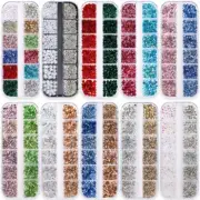 Crystal Glass Art Decor Flatback Shiny Crystals 3D Pearl