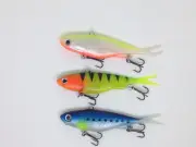 115mm 34g Soft Plastics Vibes Fishing Lures Jack Barra Bream Free Postage