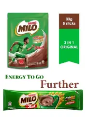 Nestle MILO 3 in 1 Activ-Go (8sticksx33g) ~fr Malaysia |halal|