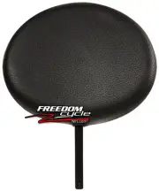 CORBIN 297-SB BACKREST BACK REST BLACK LEATHER SMOOTH CLEAN FINISH 297 SB NEW!