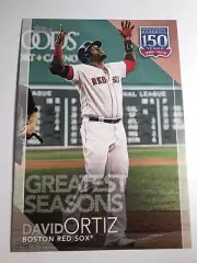 2019 Topps Update 150 Years Baseball Jumbo 5x7 David Ortiz Red Sox 100 07/49
