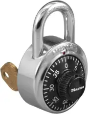 Combination Padlock With Key Great For Schools Gym Work Lockers