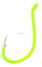 Gamakatsu Octopus Circle Fishing Hooks Baits/Lures Chartreuse 7/Pack 02608-C