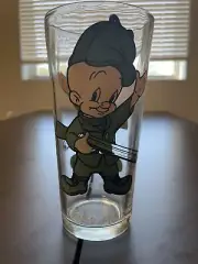 Vintage Elmer Fudd Drinking Glass 1973 Pepsi Warner Bros. Collector Series