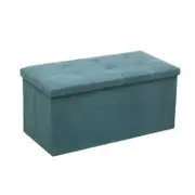 Durable Morandi Green Storage Stool