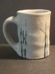 Randy Johnston Studio Pottery Coffee Cup, Marked Mackenzie Student