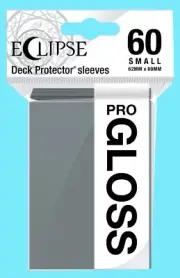 60 ULTRA PRO ECLIPSE SMOKE GREY PRO-GLOSS Small DECK PROTECTOR Card Sleeves mtg
