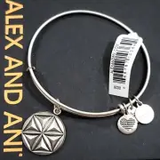 Alex And Ani Aphrodites Flower Charm Bracelet