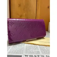 在飛比找蝦皮購物優惠-LOUIS VUITTON 路易威登 錢包 Vernis S