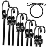 Heavy Duty Bungee Cords with Hooks,Mini Short Bungee Cords 2"x4"x6"x8"x10"