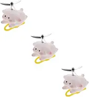 3pcs Bicycle Handlebar Accessories Funny Rabbit Decor Motorcycle Handlebar Aesthetically Pleasing Bike Decor