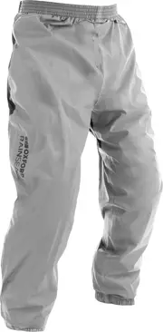 Oxford Rainseal Bright, rain pants , color: Light Grey/Black , size: XL
