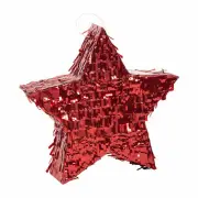 Pinata Red Star, Party Decor, 1 Piece