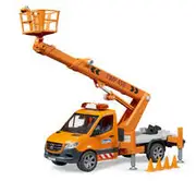 MB Sprinter with Work Platform and Light + Sound Module