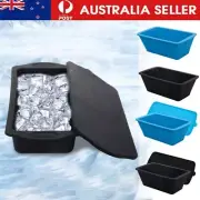 Ice Bath Ice Block Mold Extra Large Silicone Ice Box Large Ice Grid Mould