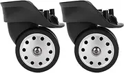 [ANKROYU] a Pair A88 Luggage Multihole Wheel, Replacement Luggage Cases Wheel, Luggage Replacement Wheel, Niversal Outdoor Suitcase Wheel for Outdoor Travel