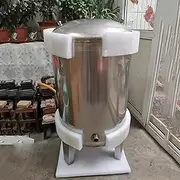 16 26 42 53 66 79 132 185 Gallon 304 Stainless Steel Vertical Storage Bladder Container for Pump/Well Pumps，Water Well Stainless Steel Booster Tank, Well Pressure Tank Kit(250L/66Gal)