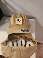 US MAIL TOPGUN Coors Miller Budweiser POW Pendleton Tan 6 Panel Flexfit Hat