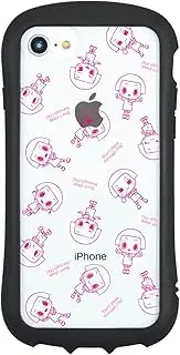 Gourmandies Chiko-chan Scolds It! Hybrid Clear Case for iPhone SE (3rd Generation/2nd Generation)/8/7/6s/6 (4.7 inch) Line Art CH-14B