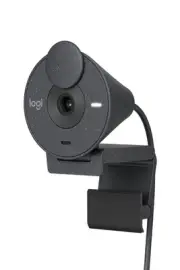 Logitech Webcam Brio 300 Full HD 1080P with Microphone Automatic Light Correctio