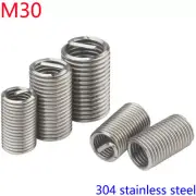 M30 x 3.5 Helicoil Thread Insert 304 Stainless Steel Thread Repair Wire Insert