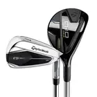 New TaylorMade Golf- Qi HL Combo Irons #4, #5 Hybrids 6-PW/AW Regular Flex