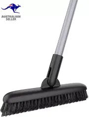Grout Scrub Brush with Long Handle, Shower Floor Scrubber for Cleaning, Tile