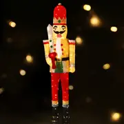 3D Nutcraker Outdoor Christmas Lights Motif LED 1.7M