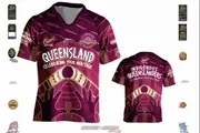 (size 8) (ap60Q) state of origin Youth QLD TEAM “QLD INDIGENOUS JERSEY