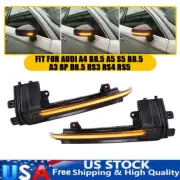 For Audi A3 8P A4 B8.5 A5 Dynamic LED Wing Mirror Turn Signal Indicator Light 2x (for: Audi)